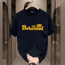 Clearance of High-Quality Foreign Trade Goods ~ Short-Sleeve T-Shirts for Men and Women, Heavyweight Pure Cotton, Loose and Versatile Tops for Summer