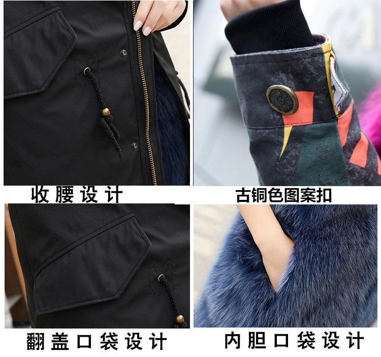 Manteau de fourrure femme - Ref 3173674 Image 11