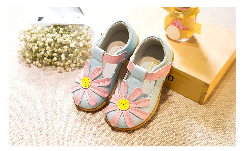 Chaussures enfants en autre ronde suture de voiture pour printemps - semelle tendon - Ref 983352 Image 8