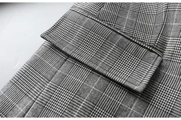 Hsi quận đến Tây Anh phong cách áo khoác phụ nữ Slim chic nhỏ phù hợp với áo khoác nữ ins blazer áo da nữ đẹp