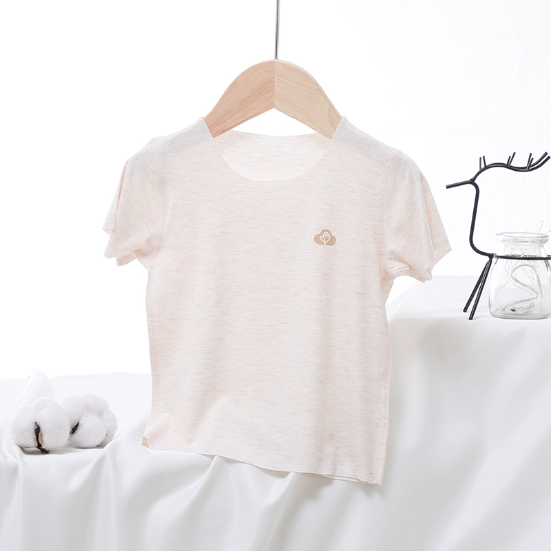 Pyjama Nam Cực đàn ông và cô gái mặc ngắn tay áo T-shirt trong mùa hè phù hợp với lụa băng mới mỏng mặc hai mảnh nhà.