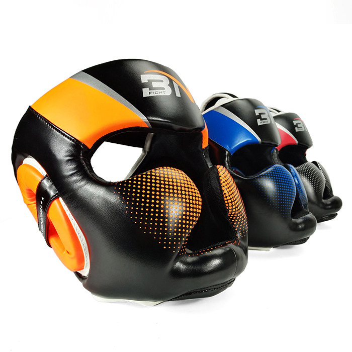 BN Taekwondo head protector Adult boxing Sanda Muay Thai helmet Fighting training competition headgear Boxing