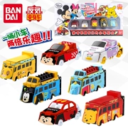 Mẫu xe chống biến dạng Bandai BANDAI chính hãng mới Mickey và đồ chơi biến dạng mô hình xe hơi của bạn bè - Chế độ tĩnh