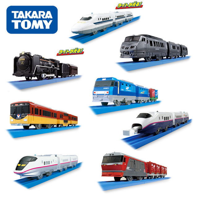 ຍີ່ປຸ່ນ TOMY Domeka locomotive electric track EMU ລົດໄຟຄວາມໄວສູງ Shinkansen locomotive ຂະຫນາດນ້ອຍ boy