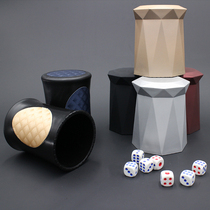 KTV bar dice dice cup color dice drop cup large size sieve cup dice set club entertainment supplies