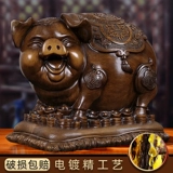 Экономия денег, свинья, денежная трубка, 2025, новый большой размер, большая вместимость, только украшения для свиней, которые могут только входить и выходить из сбережений, взрослая золотая свинья