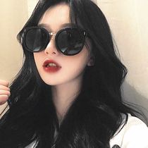  Sunday summer sunglasses female 2018 new Korean personality retro simple big frame square face round face net