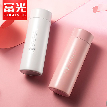 Fuguang 316 stainless steel vacuum insulated cups Ladies cute water glass student portable minimums about small tea cups