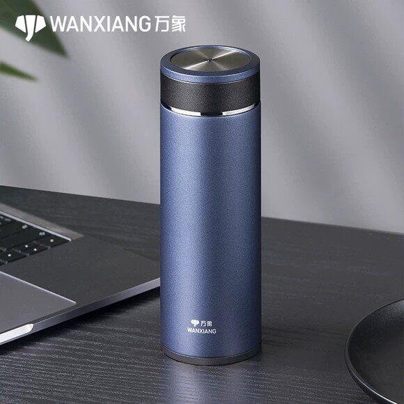 Vientiane thermos cup 316 stainless steel men's high-end tea brewing office large-capacity water cup with filter H20L H21L