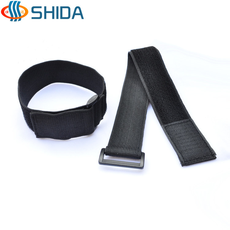 Shida elastic velcro cable tie Telescopic girdle Elastic strap Luggage book game tie hand tie foot tie