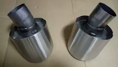 Acura RDX (imported) tail throat Acura car exhaust pipe stainless steel tail throat Universal round tail throat