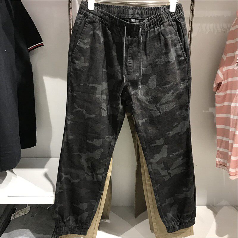 Baleno 2020 spring and summer new trousers men's casual all-match simple elastic youth trousers 88012037