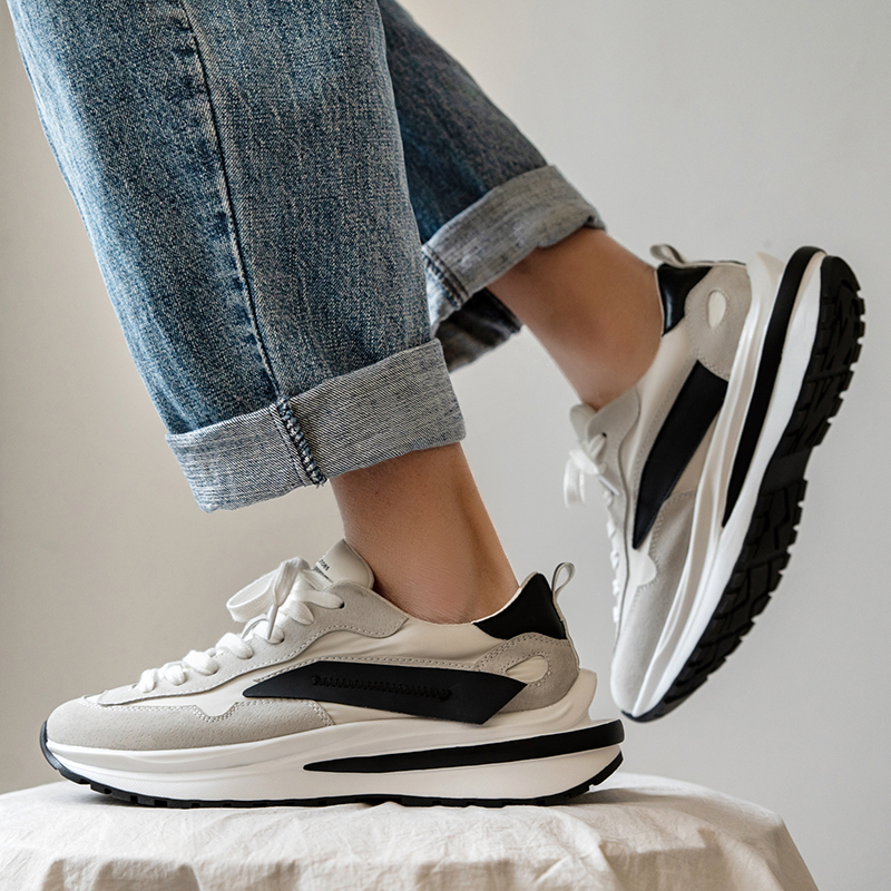 The same Supreme shoes men 2022 New wave sneakers men's shoes Summer thin wins with older daddy shoes-Taobao