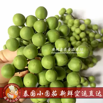 Thai fresh small round eggplant Thai fresh small eggplant Bitter eggplant Young eggplant Cherry eggplant seasoning 500g