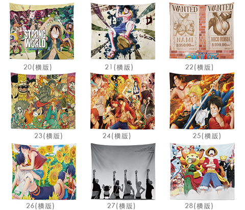 Tấm thảm một mảnh treo nền vải trang trí tường vải tùy chỉnh Anime Movie Poster Ký túc xá trang trí nền vải thảm treo tường vintage