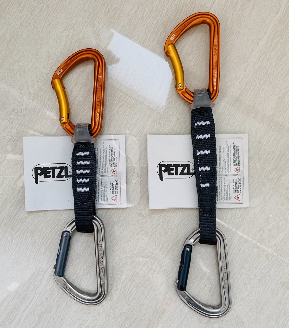 Climb petzl rock climbing ice climbing fast hanging M53 spirit wild climbing silk buckle main lock outdoor protector ATM gear