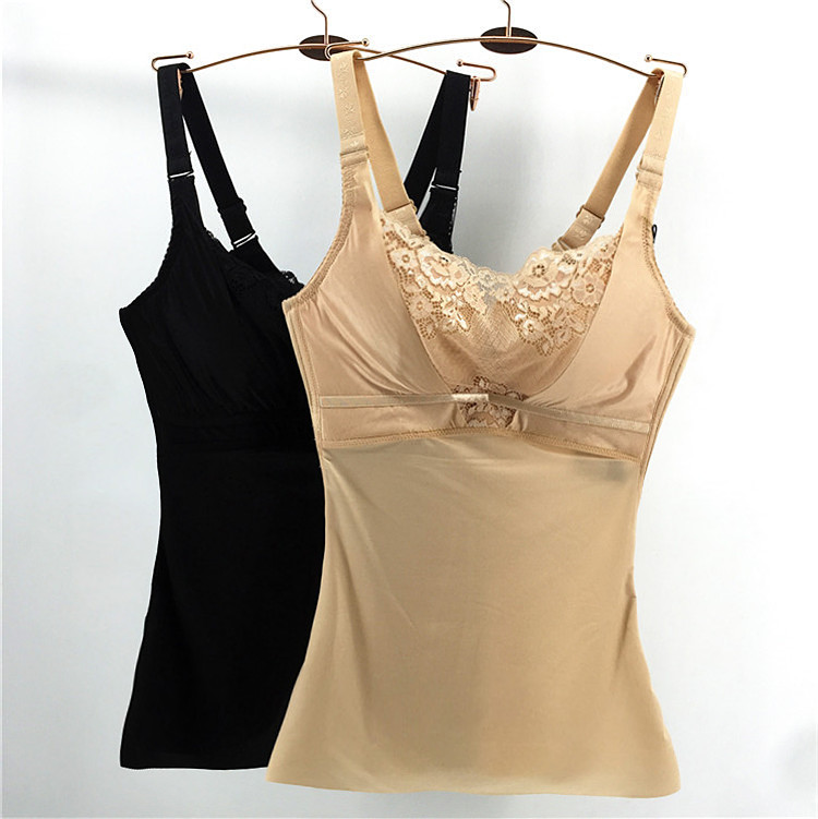 莱 Băng lụa siêu mỏng liền mạch sling một mảnh không có vòng ngực bằng thép áo vest 3231 corsage corset áo body nam nữ