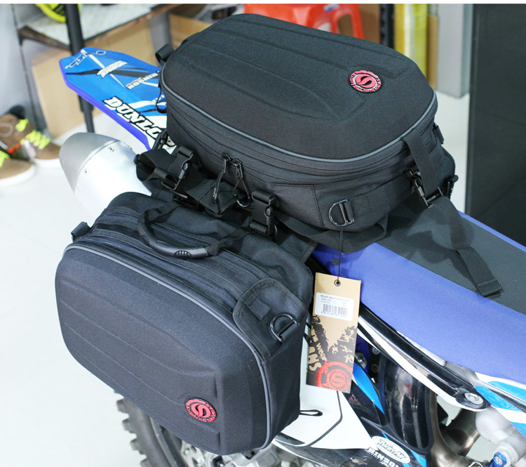motorcycle back seat luggage