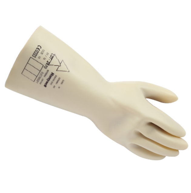 Honeywell2091903 high performance natural anti-electric latex electrician insulation gloves 2 5KV electrician gloves