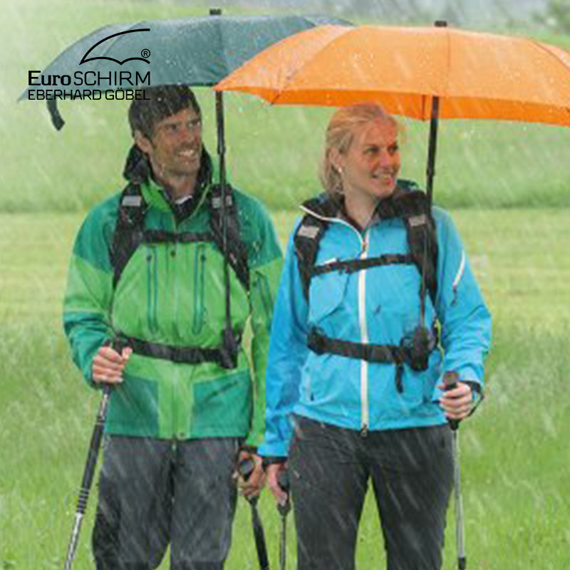 Germany imports EuroSchirm Baro Umbrella Photography Outdoor Mountaineering Walking Free Umbrella Folding Storm Umbrella