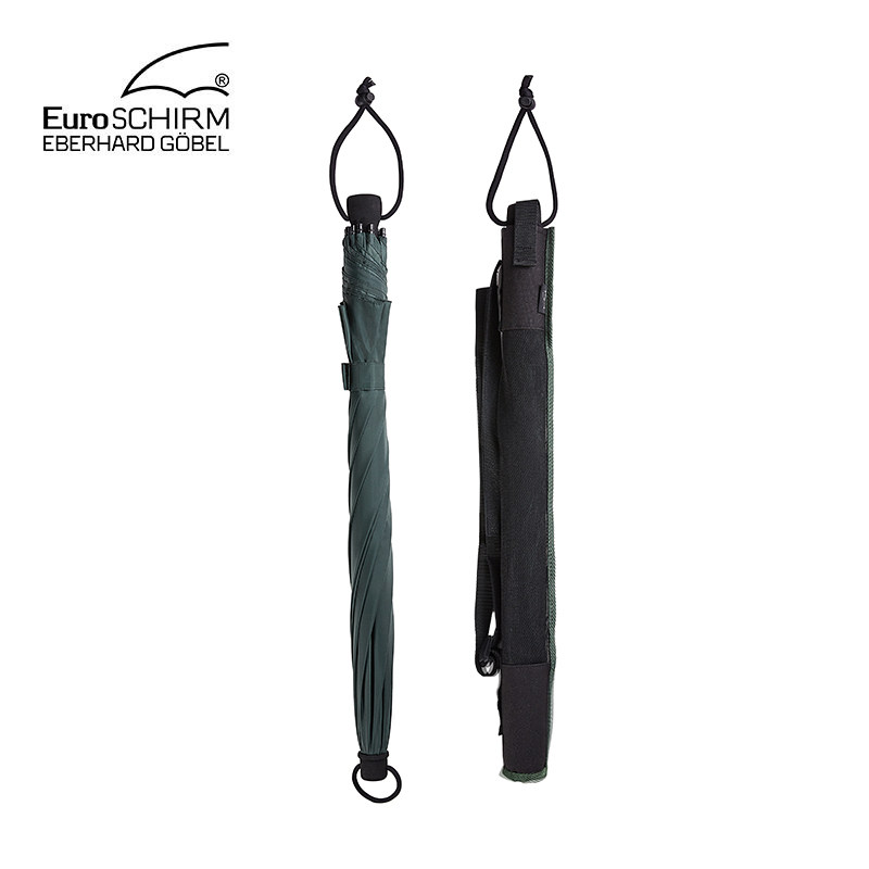 Imported German storm umbrella Solid color straight handle umbrella Super anti-typhoon storm barometer dual-use umbrella Sunscreen umbrella uv umbrella