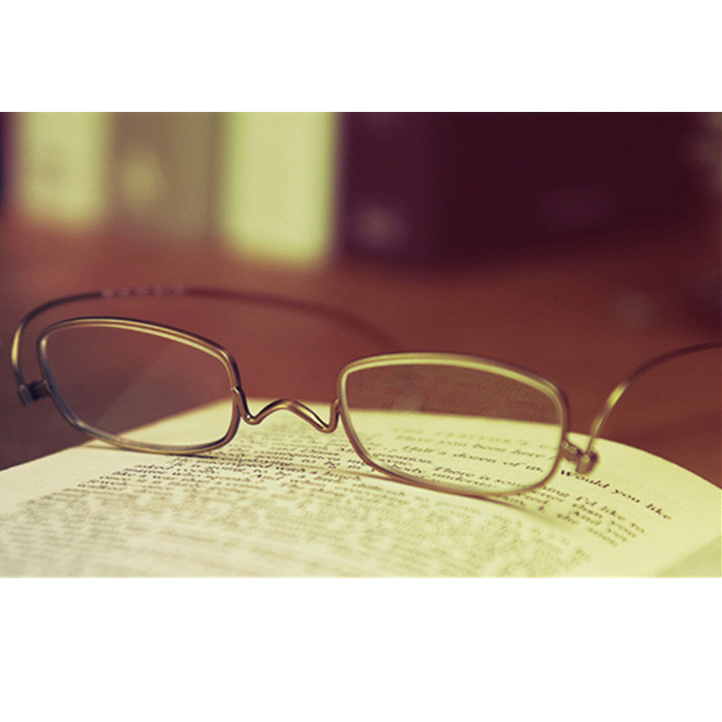 Japanese original clothing imports Old flower glasses anti-blue light Paperglass paper mirror for men and women ultra-light upscale old light glasses