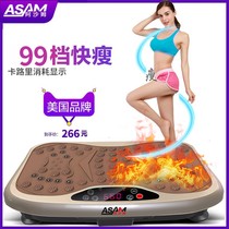 Asham Thrower Grease Machine Shake Machine Stand Vertical Sloth Movement Motivation Shock Home Slimming Machine Sports Weight Loss Equipment
