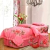 Vẻ đẹp bốn mảnh Bộ chăn ga gối đẹp Bộ bốn mảnh Bộ làm đẹp cơ thể massage giường massage jacquard phổ quát mua ga giường spa Trang bị tấm