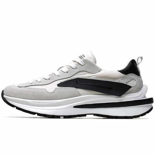 Dad's Shoes Men's 2025 Summer New Trbottomy Soft-Soled Student Casual White Shoes Running Mesh Breathable Sports Shoes