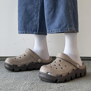 Croc Shoes Men's Summer 2025 New Non-Slip Anti-Odor Outer Wear Baotou Slippers Women's Wading Couple Beach Sandals