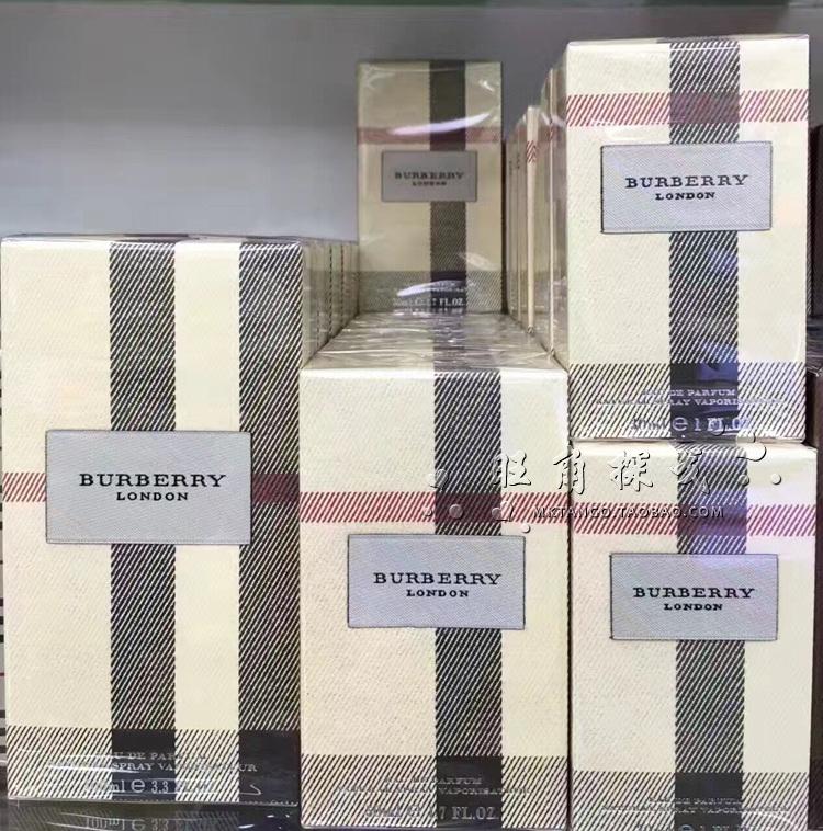 香港正品Burberry/巴宝莉伦敦布格女士香水EDP 30/50/100ml