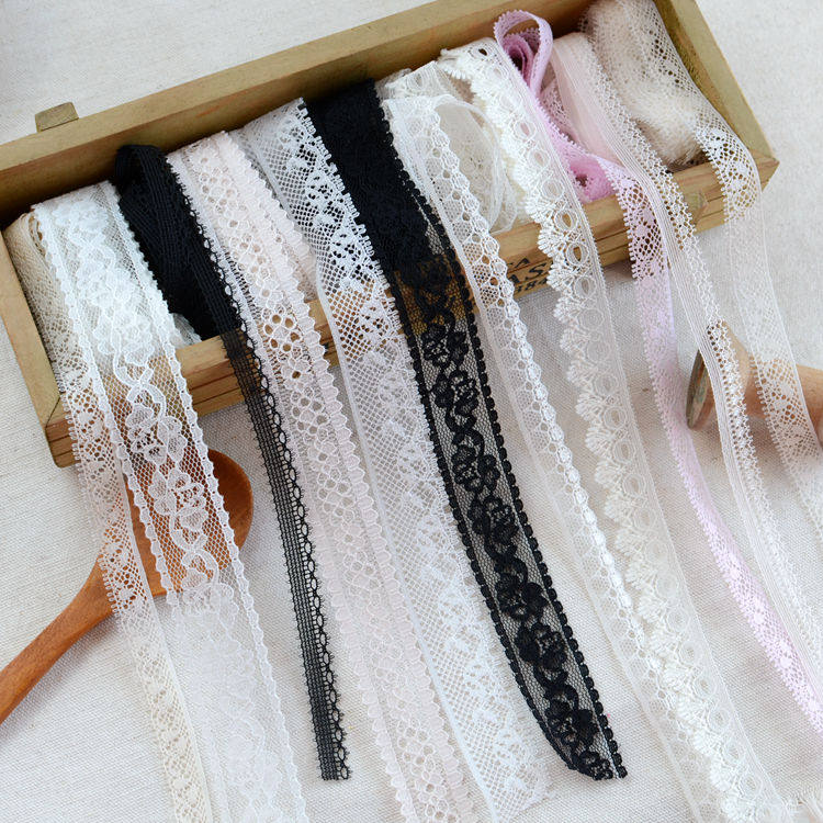 Lace lace ribbon A variety of polyester lace trim decoration Hand-made DIY accessories Clothing accessories