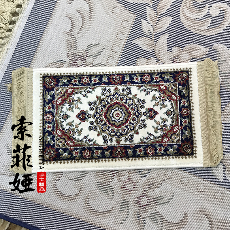 Xinjiang carpet thick silk blend carpet high-grade living room bedroom bedside carpet sofa cushion car armrest