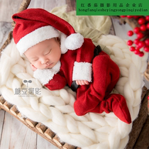 Childrens photography clothing baby photo Christmas clothing newborn full moon 100 days photography photography clothing Korean version of male