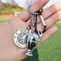 Пряжка из сплава Лиги Чемпионов + бренд Chel + черная подвеска