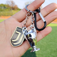 Пряжка из сплава Лиги Чемпионов + бренд Ювентуса + черная подвеска