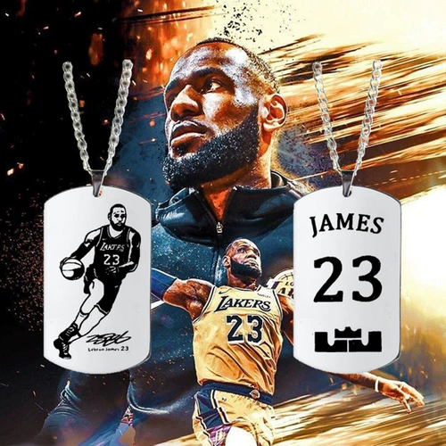 Звезда NBA военный бренд из нержавеющей стали Cobiri Evans Irving James Letter Broth