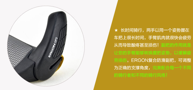 Poignées de vélo ERGON - Ref 2355499 Image 25