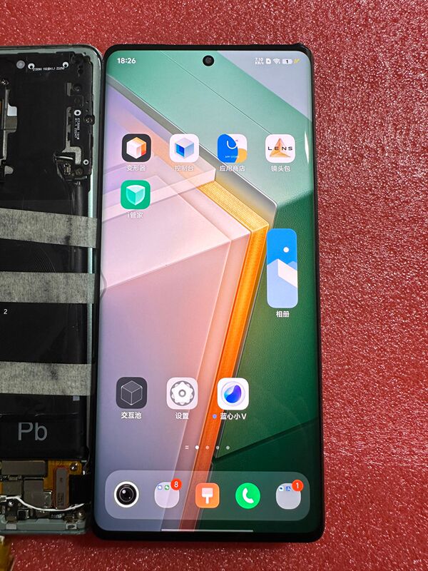Suitable for Vivo Iqoo11Pro Mobile Phone Screen Assembly, Internal and External Screen Assembly, Integrated Screen Touch Control, Disassembly with Frame Screen Suitable for Vivo Iqoo11Pro Mobile Phone Screen Assembly, Internal and External Screen Assembly, Integrated Screen Touch Control, Disassembly with Frame Screen