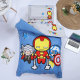 Kindergarten Three-Piece Quilt Set, Summer Pure Cotton Children's Bedding, Baby Nap Universal Bedding Set for Entering Kindergarten, Six-Piece Set with Core