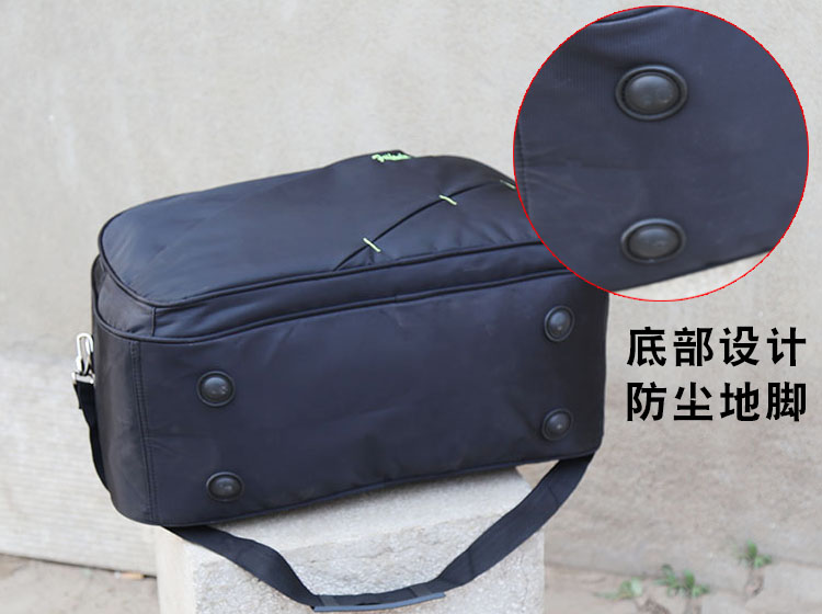 Túi du lịch di động dung lượng lớn nam và nữ túi duffel thể thao ngoài trời được sản xuất phiên bản tiếng Hàn của vai túi Messenger khoảng cách ngắn vali keo du lich