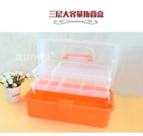 Большая складная портативная коробка для хранения, пластиковый ящик для хранения, фартук для рисования для школьников