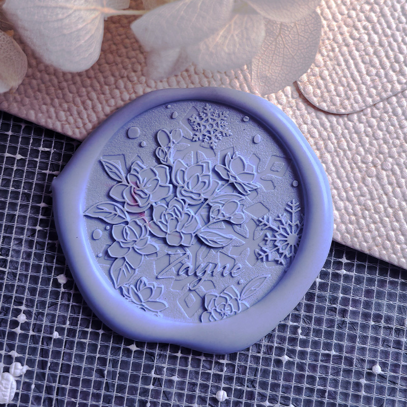 Love and Deep Space Valley, Zi Shenxue Li, Deep Impression, Wax Seal Stamp, Welfare, Copper Head, Jasmine, Seal, Journal, Original LAOSHU