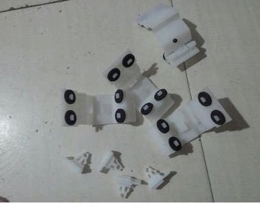 Jiangling Shunda Kai Express Kai Sharp Accessories Middle Net Clip Middle Mesh Snap front grille clip