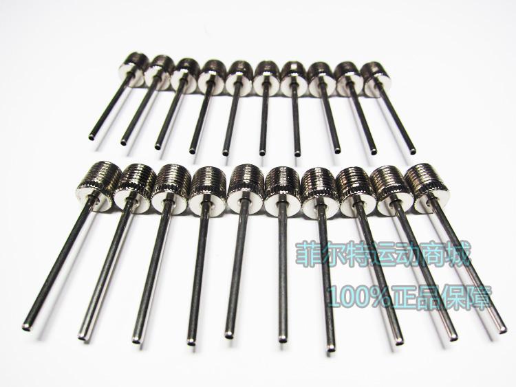 20 miếng vật liệu thép không gỉ 10 nhân dân tệ bơm bóng kim bóng rổ bóng chuyền bóng chuyền bơm hơi kim kim khí 	lưới bóng rổ kim loại	