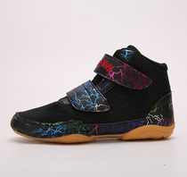 Childrens boxing shoes Mens martial arts fighting comprehensive training Sanda Childrens wrestling shoes Rubber shoes Youth competition Women