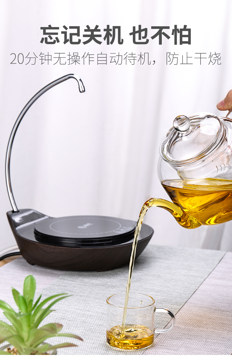 Electric TaoLu household contracted modern Electric furnace boiling tea kettle stainless steel automatic pumping water boiler furnace gift boxes