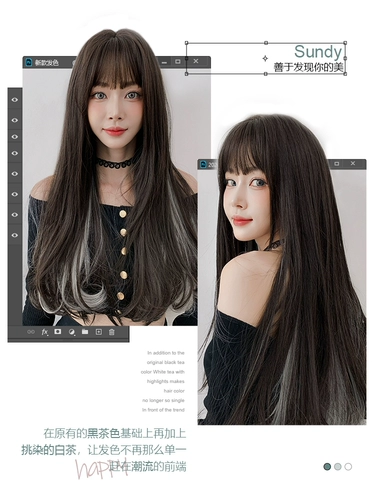 Парик, сетка для волос, комиксы, кудрявая челка, популярно в интернете