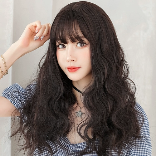 Летний кудрявый парик, волнистый шлем, придает объем, популярно в интернете