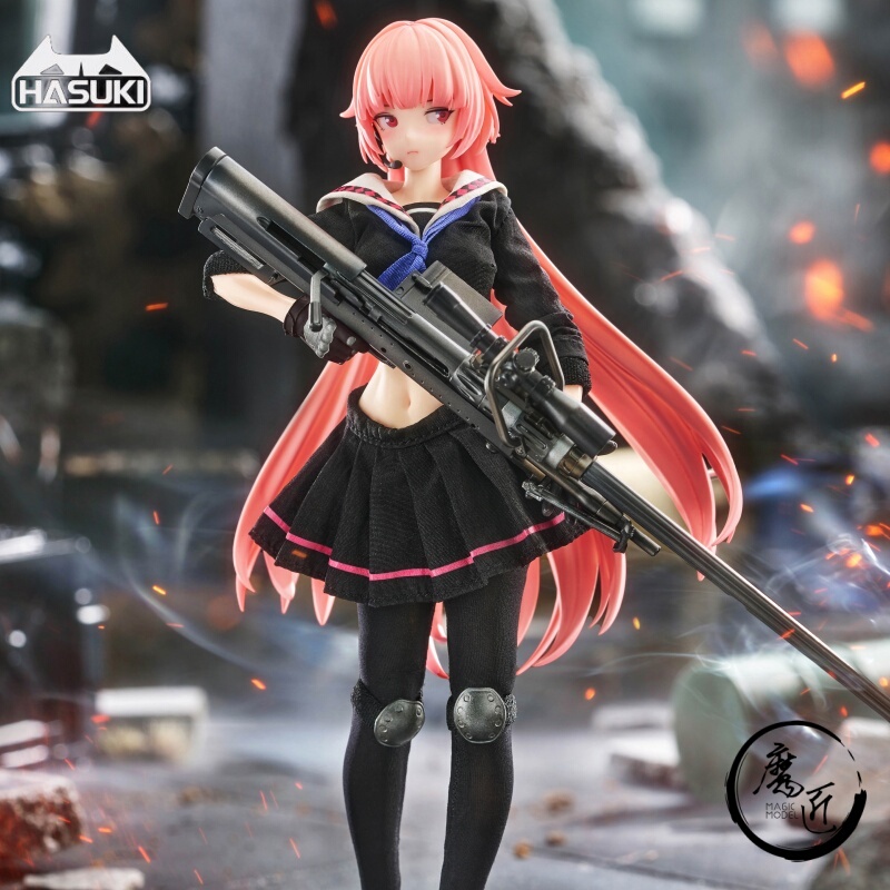 Pocket Art Girls' Frontline 1/12 Cloth Doll Movable Figure Magic Maker Model
